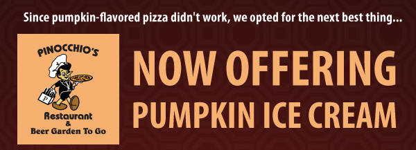 Pinocchio's Pumpkin Milkshakes