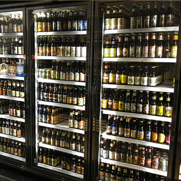 Beers in fridge